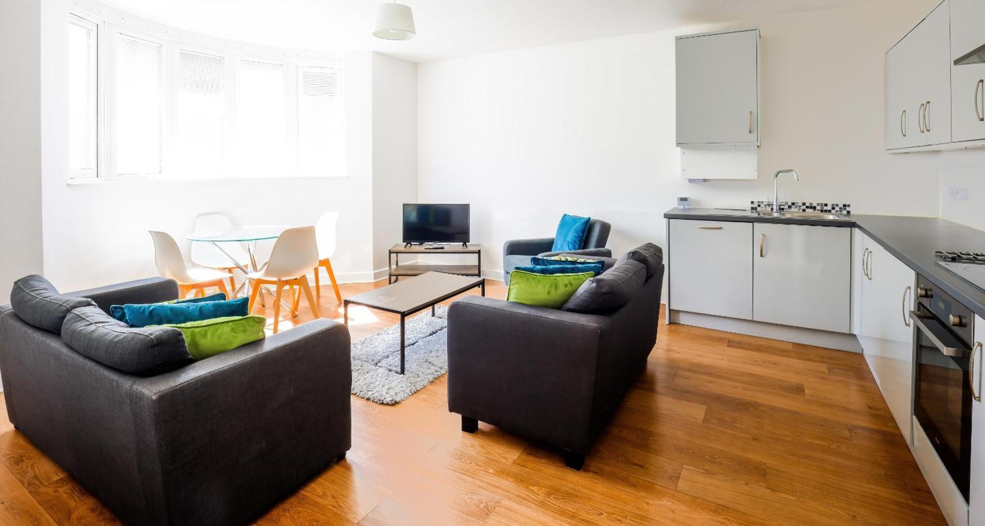 Modern, City Living Apartments- Private Parking Оксфорд Стая снимка